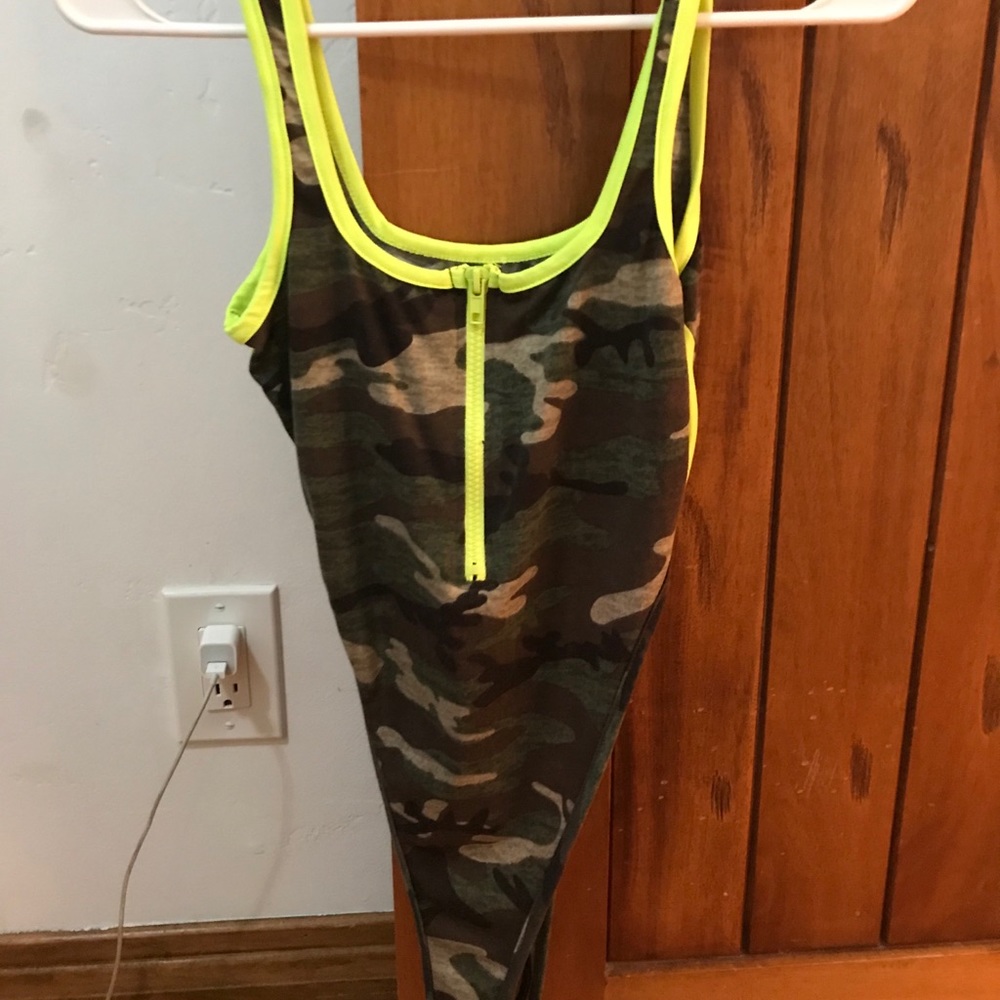 Camo bodysuit